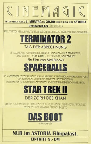 „Cinemagic“ Sondervorstellungen mit kleinem Seitenhieb auf die Konkurrenz aus dem eigenen Haus